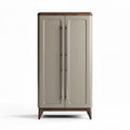 Szafka do przechowywania w stylu retro z metalu - 65 x 40 x 120cm